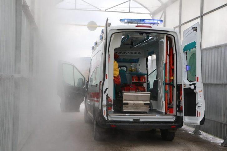 Kırıkkale’de dezenfekte tüneli yeniden açıldı G3