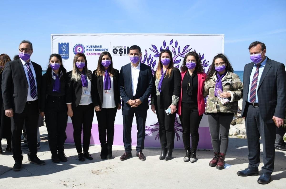 Kadınlar G&uuml;n&uuml; Kuşadası&rsquo;nda &ccedil;eşitli etkinliklerle kutlandı