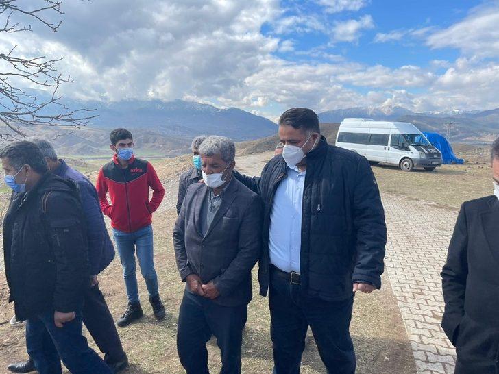 Milletvekili Kaya yangınzede aileyi ziyaret etti G3