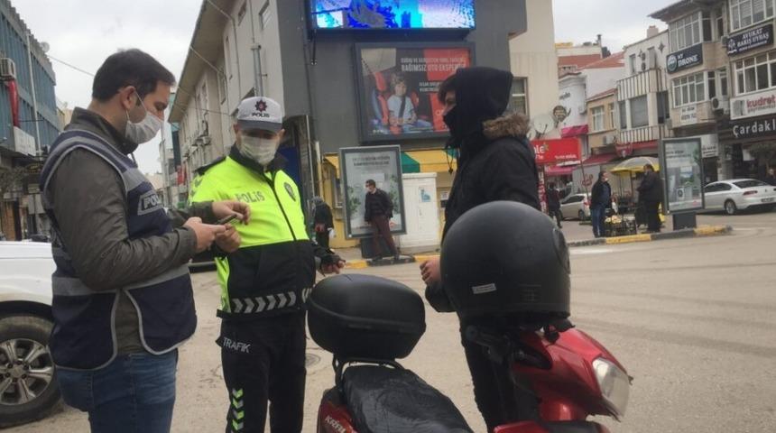 Keşan&rsquo;da tedbirlere uymayan 332 kişiye 834 bin TL ceza