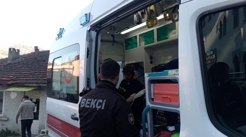 Zonguldak&rsquo;ta yol verme kavgası: 1 yaralı