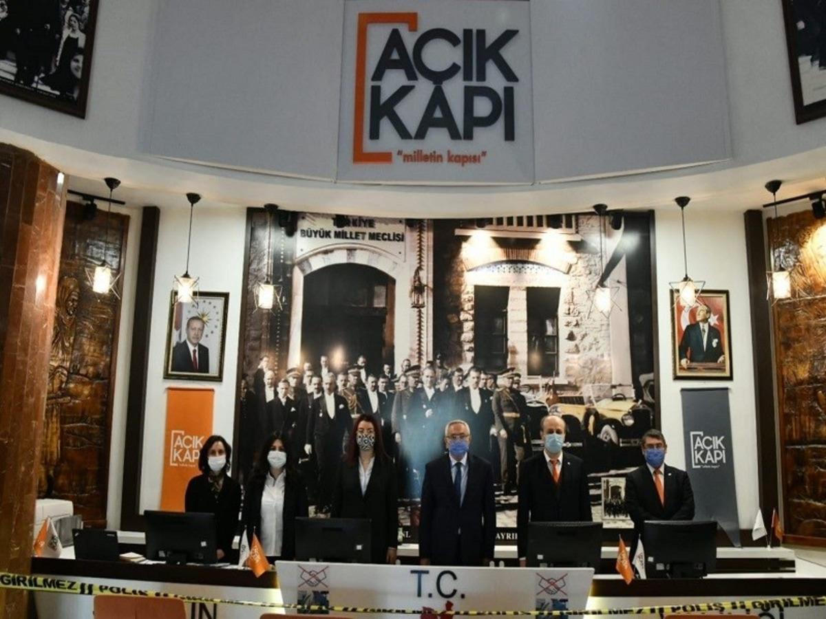 &rsquo;A&ccedil;ık Kapı&rsquo;ya 57 bin 553 başvuru