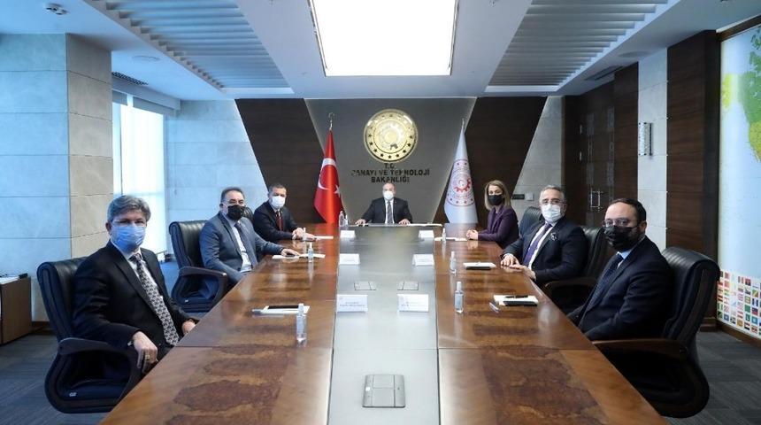 Nevşehir heyetinden Bakan Varank&rsquo;a ziyaret