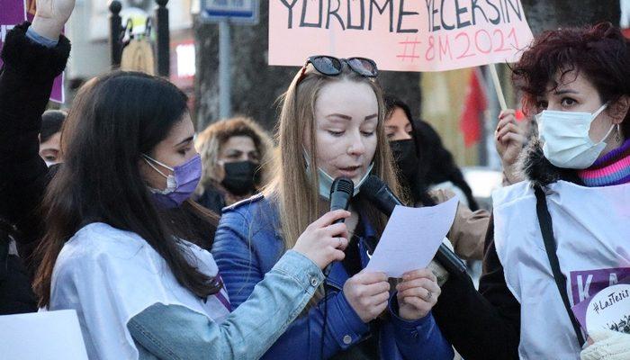 Kocası tarafından yüzü falçatayla kesilen Ukraynalı Anna'dan Kadınlar Günü mesajı
