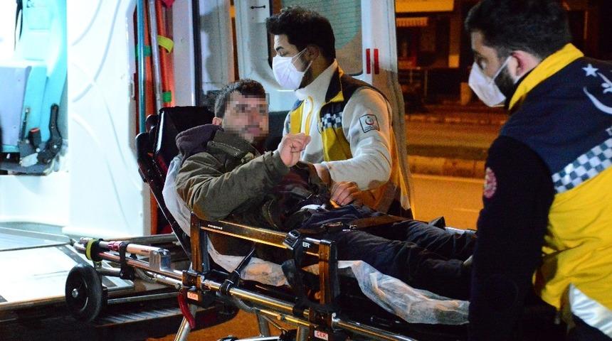 Mektup bırakarak intihar etmek isteyen alkollü gence vatandaşlar engel oldu