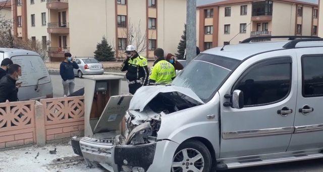 Ölümden kıl payı kurtuluş güvenlik kamerasına yansıdı