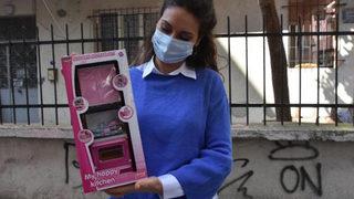 İnternetten sipariş verdiği fırın yerine oyuncağı geldi