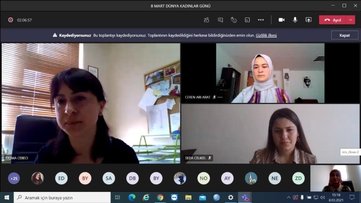 Bayburt &Uuml;niversitesinden Kadınlar G&uuml;n&uuml; etkinliği