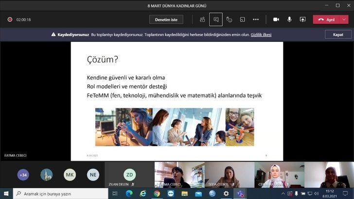 Bayburt Üniversitesinden Kadınlar Günü etkinliği G3
