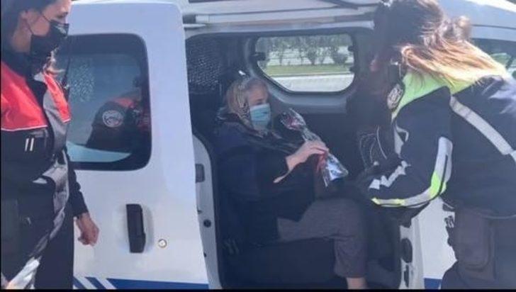 Polisler yaşlı çifti aşıya götürdü, gönülleri fethetti G5