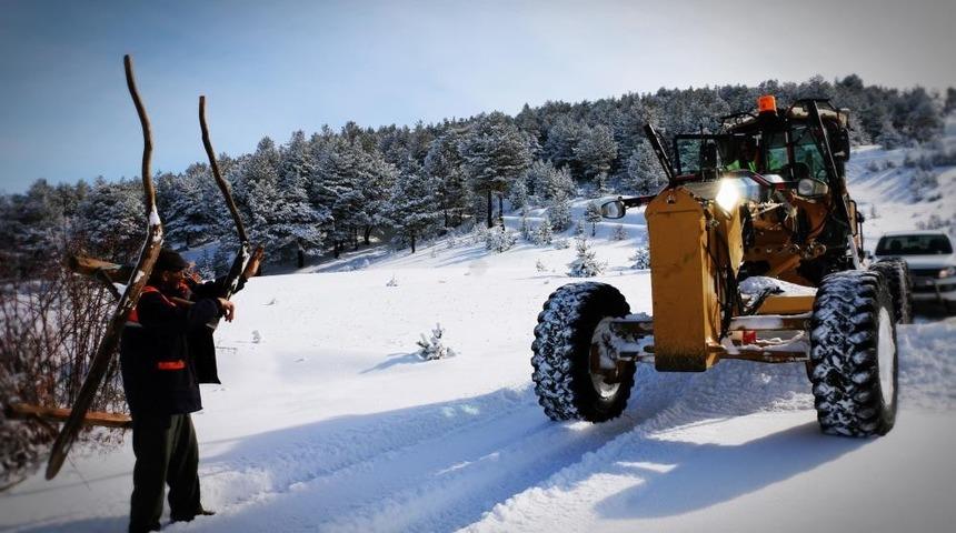 Erzincan’da 27 köy yolu ulaşıma kapalı
