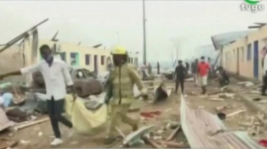 Ekvator Ginesi'nde patlamada ölenlerin sayısı 98'e çıktı