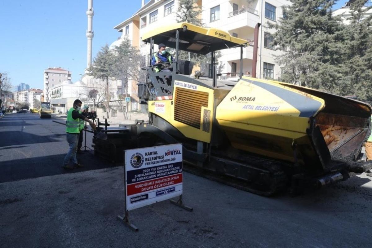 Yenilenen yolları ile Kartal&rsquo;da ulaşımda konfor d&ouml;nemi