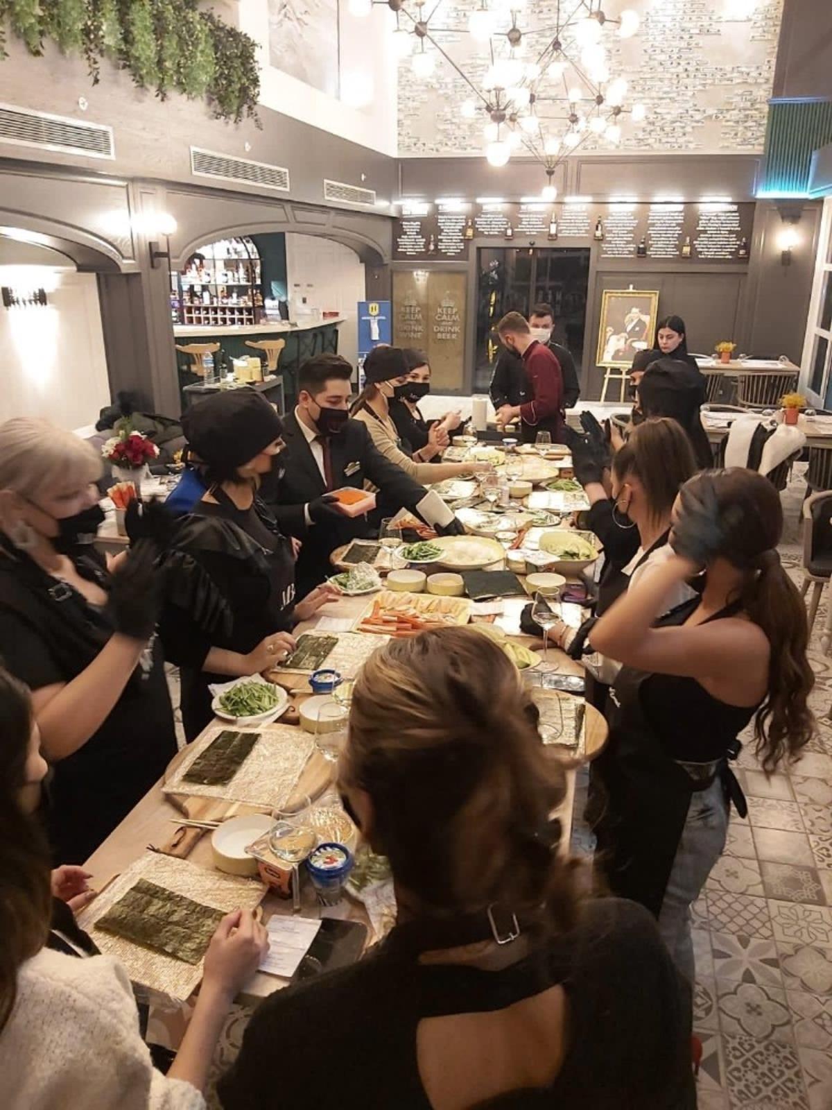 Balık şehri Trabzon&rsquo;da ilk &ldquo;Sushi Workshop&rdquo; ilgi &ccedil;ekti