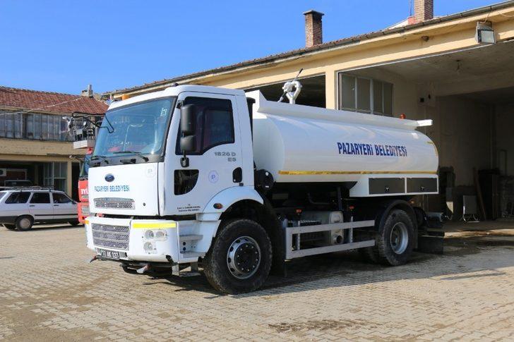 Pazaryeri Belediyesi hizmet aracı filosunu genişletiyor G4