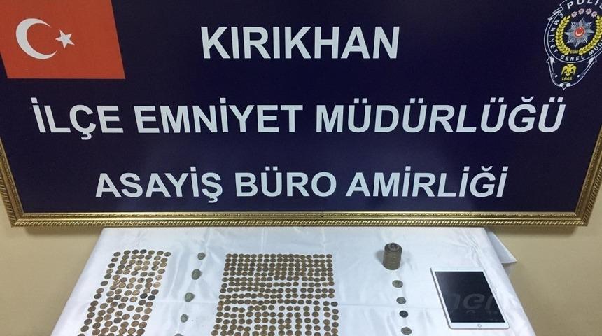 Hatay&rsquo;da tarihi eser operasyonu