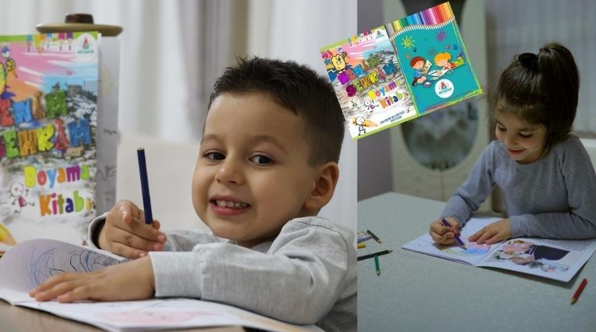 &Ccedil;ocuklar yaşadıkları şehri boyayarak tanıyacak