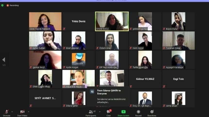 ALKÜ’de Sporla Güçlenen Kadınlar söyleşisi düzenlendi