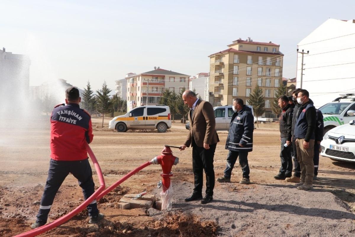 Yahşihan&rsquo;da alt yapı &ccedil;alışmalarında finale yaklaşıldı