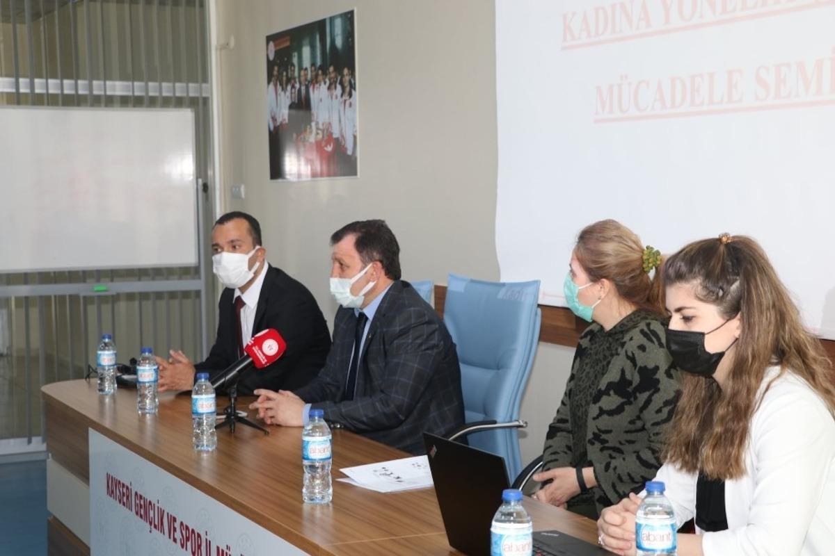 Gen&ccedil;lik ve Spor İl M&uuml;d&uuml;rl&uuml;ğ&uuml; personeline &rsquo;Kadına Y&ouml;nelik Şiddetle M&uuml;cadele&rsquo; eğitimi verildi