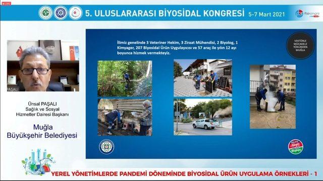 Büyükşehir 5’inci Uluslararası Biyosidal Kongresi’ne katıldı