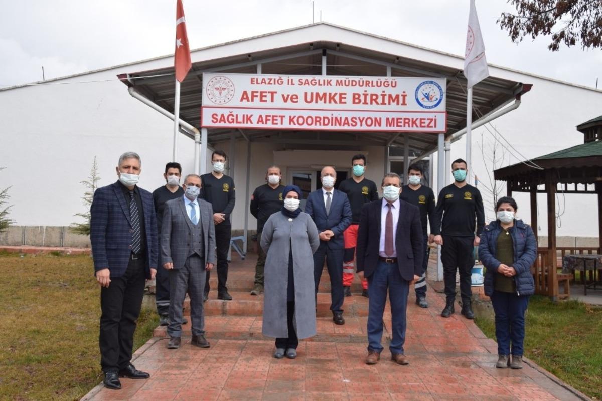 Elazığ&rsquo;da  Sağlık Afet Koordinasyon Merkezi hizmete girdi