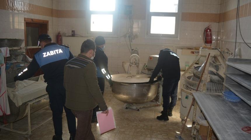 Cumayeri zabıtası fırınları denetledi