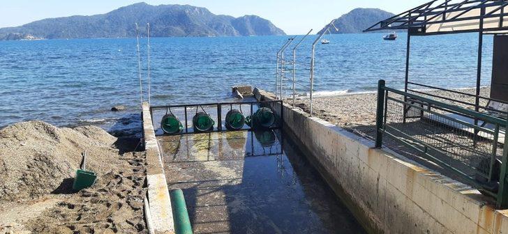 Marmaris’te dere ağızları ağ ile kapatılıyor G3