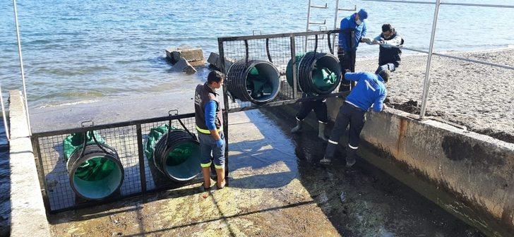 Marmaris’te dere ağızları ağ ile kapatılıyor G5