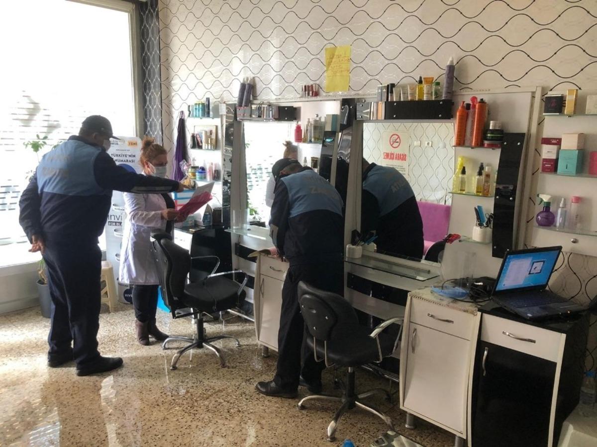 H&uuml;y&uuml;k&rsquo;te berber ve kuaf&ouml;r salonlarına dinamik denetim