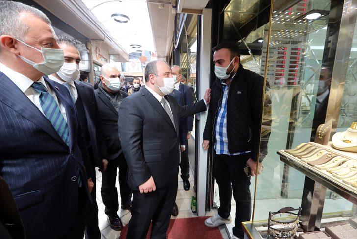 Sanayi ve Teknoloji Bakanı Varank, Kocaeli'de esnafı ziyaret etti G4