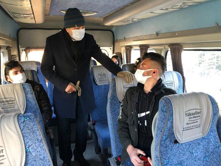 Akdağmadeni’nde Servis Araçları Denetlendi G1