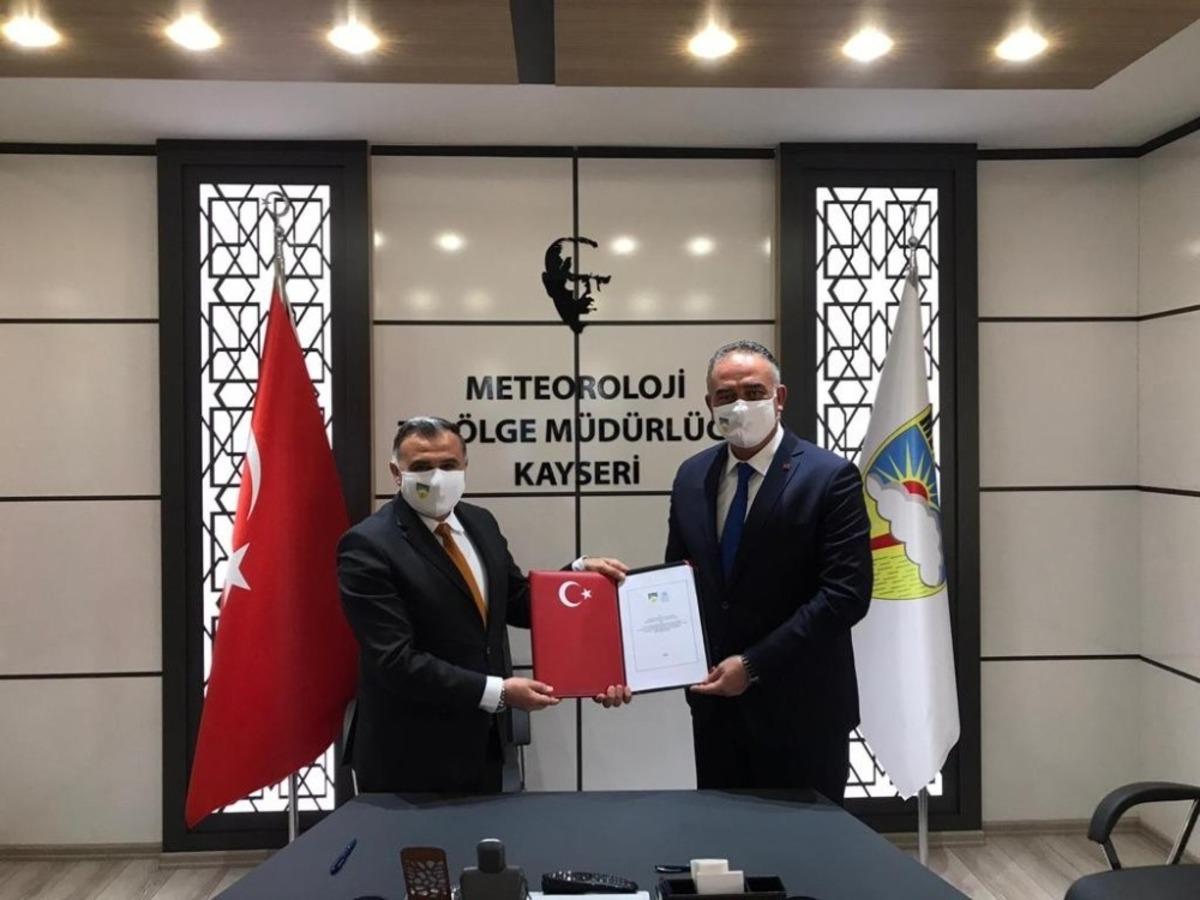 Meteoroloji Parkı i&ccedil;in alan devir protokol&uuml; imzalandı