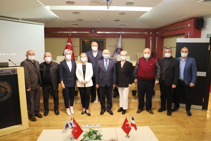 Başkonsolos Zerec, DTSO’yu ziyaret etti G1