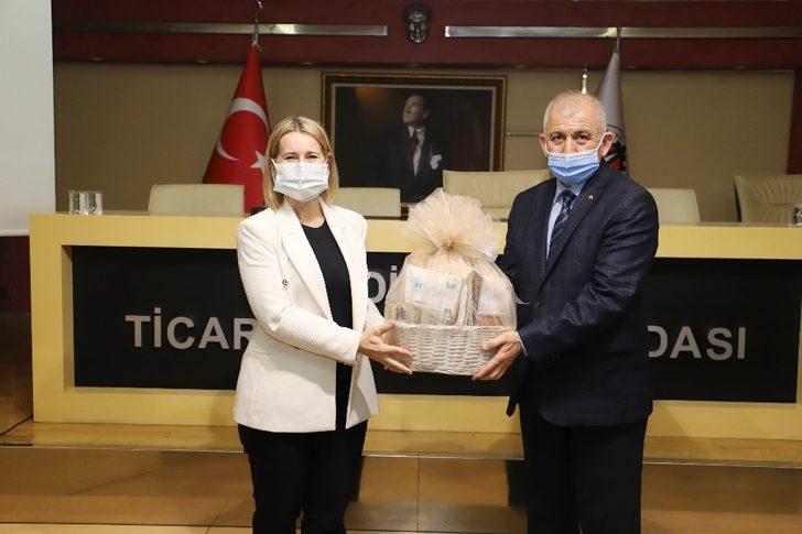 Başkonsolos Zerec, DTSO’yu ziyaret etti G2