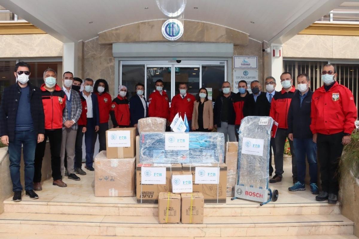 Akut Fethiye&rsquo;ye 100 bin TL&rsquo;lik ekipman desteği