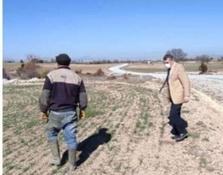 Yerli ve milli buğday tohumu ekili alanlar kontrol edildi G1