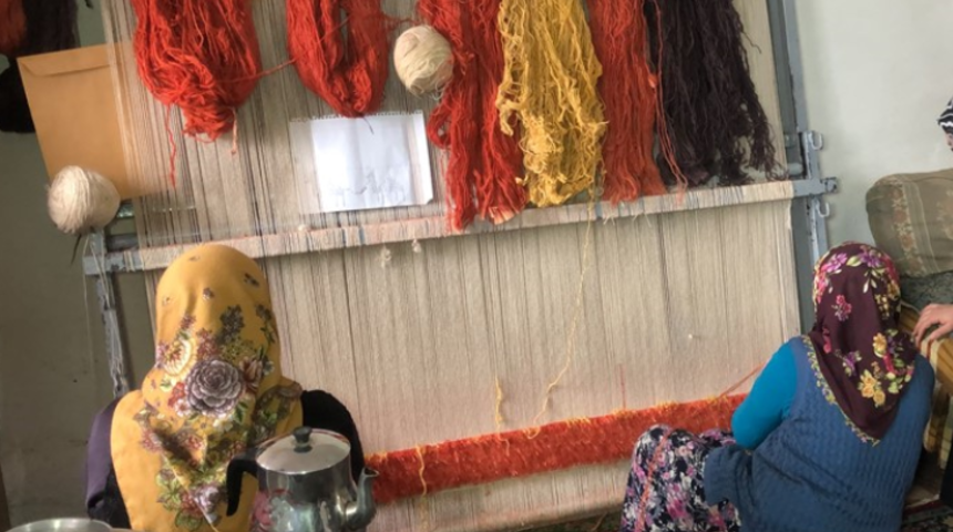 Kars'tan Japonya'ya! Karslı kadınların dokuduğu halılar, Japonların evine girecek