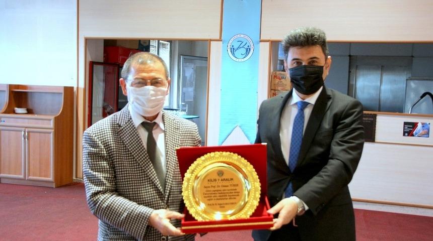 Prof. Dr. Osman T&uuml;rer &uuml;niversiteye veda etti