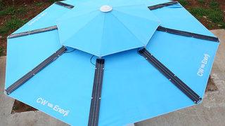 Plaj şemsiyeleri elektrik üretecek!