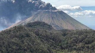 Nikaragua'da yanardağ faaliyete geçti, şehir külle kaplandı!