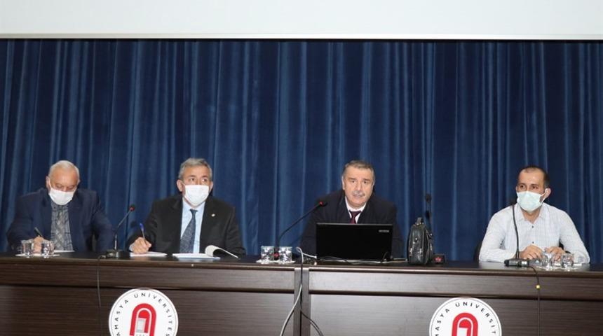 Amasya Üniversitesi’nde akademik kurul toplantıları yapıldı