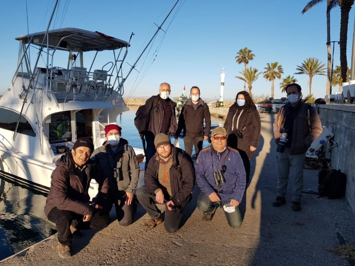 Antalya&rsquo;da doğa turizmi kapsamında ilk pelajik kuş g&ouml;zlemi yapıldı