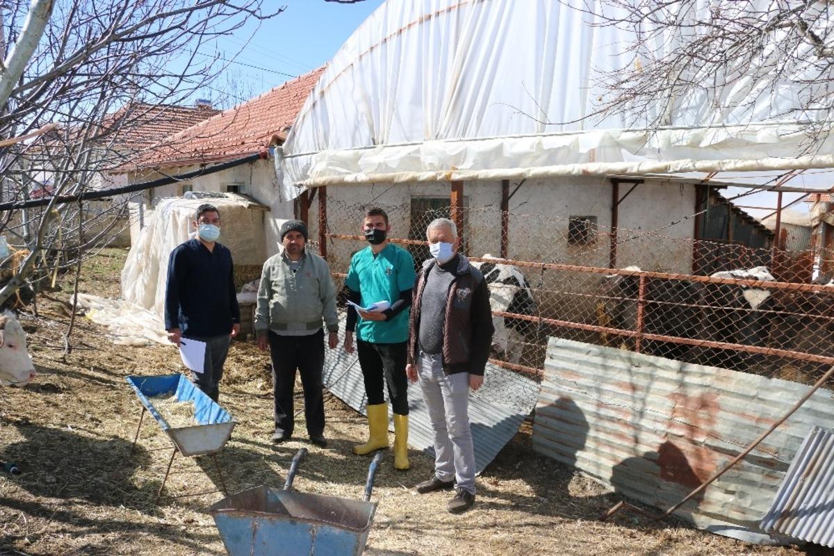 Besicilere destek i&ccedil;in saha calışması