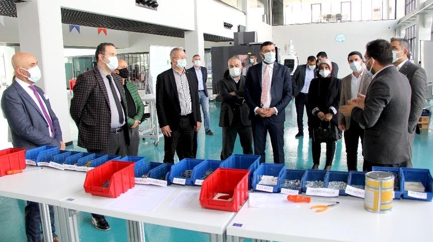 MÜSİAD üyeleri OSB’de incelemelerde bulundu