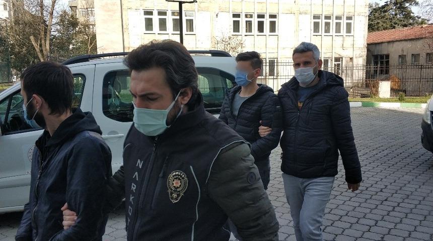 Samsun&rsquo;da 2 kişi uyuşturucu ticaretinden adliyeye sevk edildi