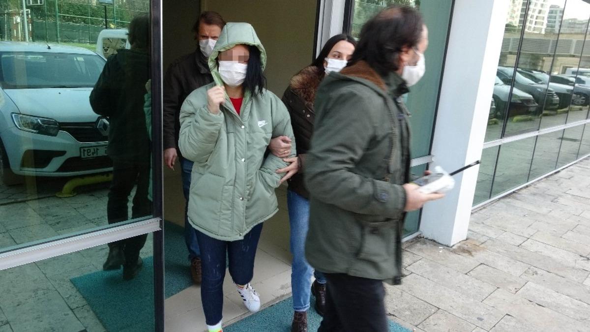 Hastanede sağlık &ccedil;alışanına saldıran gen&ccedil; kız tutuklandı