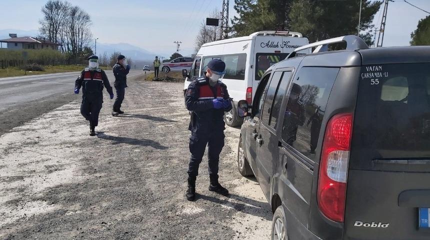 Jandarmanın ‘korona’ hassasiyeti