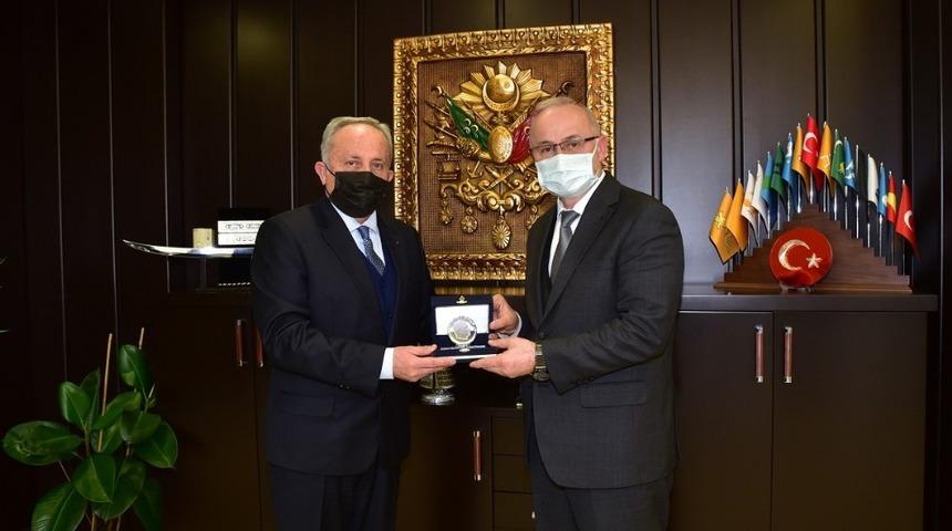 Mehmetçik Vakfı Samsun Temsilciliğinden rektörlük ziyareti