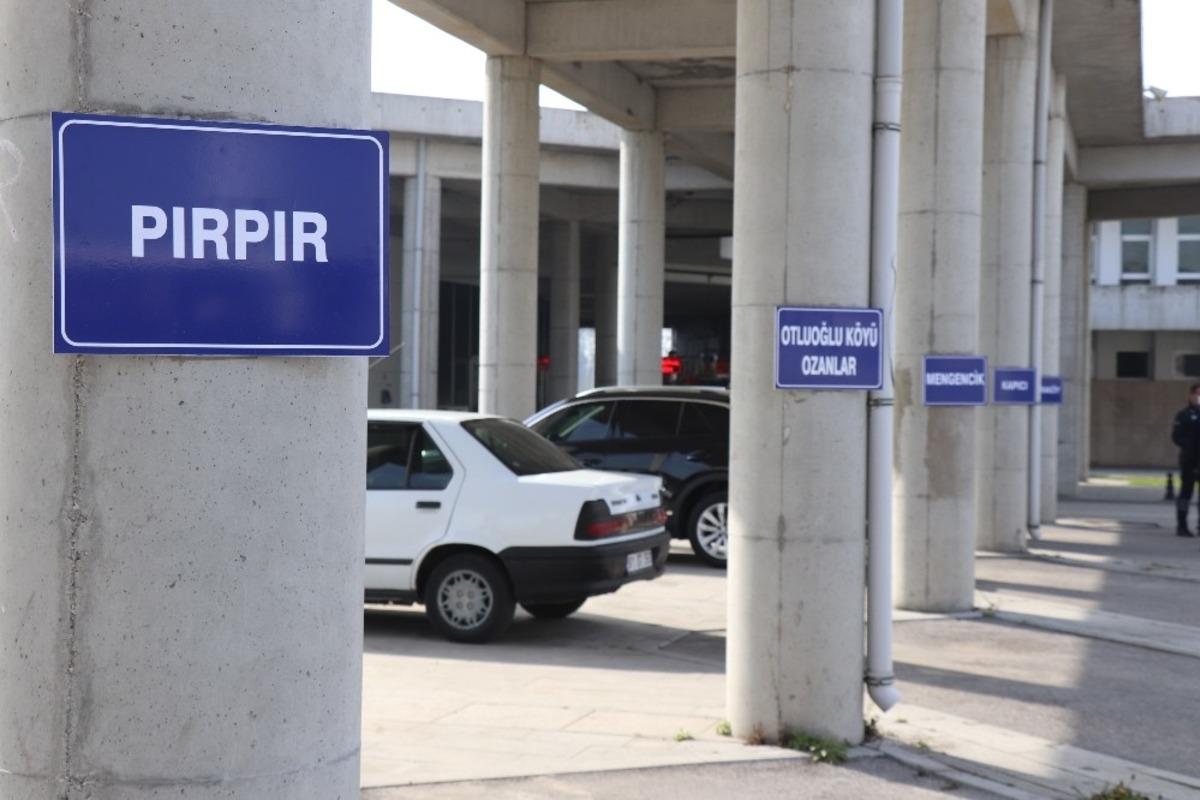 İl&ccedil;e ara&ccedil;larına terminalde yer g&ouml;sterildi